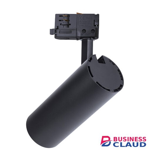 Illumat ILM0541LF-CH Chy Black LED 30W 2 Wire 4000K Track light