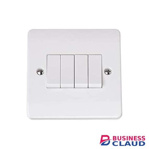 Carl and Gilberts 4 Gang 2 Way Switch