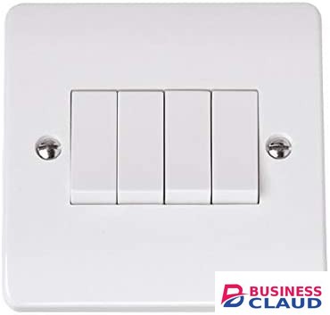 Carl and Gilberts 4 Gang 2 Way Switch