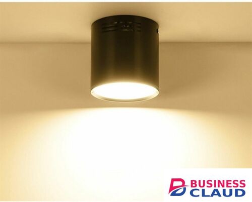 Illumat ILM0840LF LED 12W D55XH100MM 3000K Black Surface Downlight