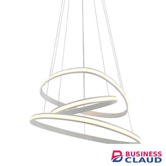 Tronic WH 2021-0402-TC Hanging Design LED Loop Pendant Light