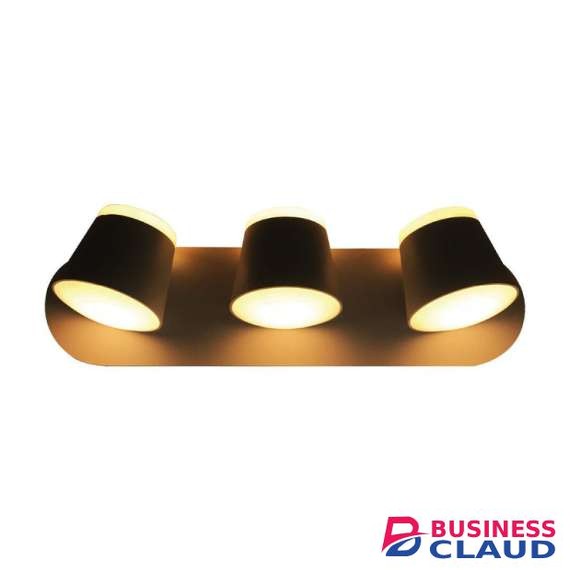 Tronic LL 6203-20-BK-WW 360 Degrees 3 Way LED Wall Lamp