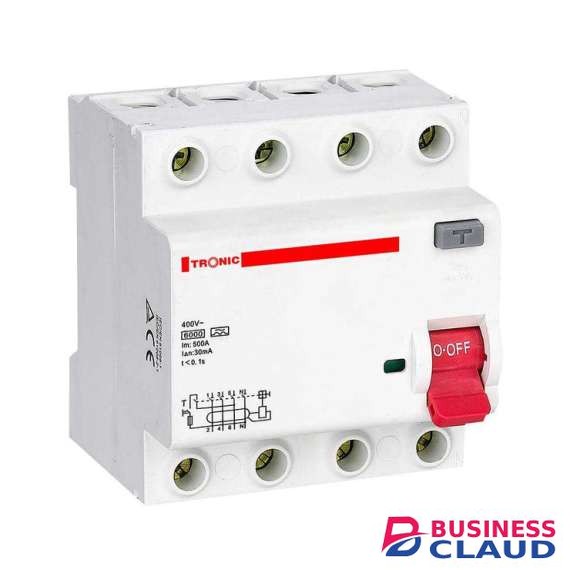 Tronic MC RC04 63Amps Three Pole RCCB