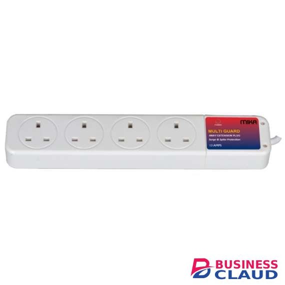 Mika MVPX13A4W 4 Way 13 Amps Extension