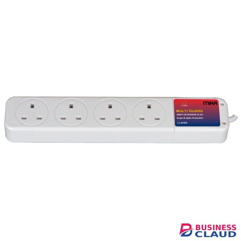 Mika MVPX13A4W 4 Way 13 Amps Extension