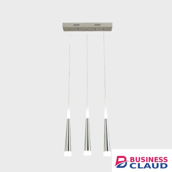 Tronic WH 2021-03SL-DL Modern Triple LED Pendant Light