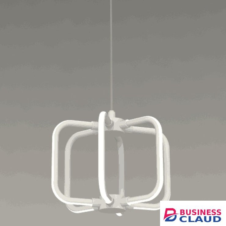 Tronic WH 9026-MD01S-DL Modern Square LED Pendant Light
