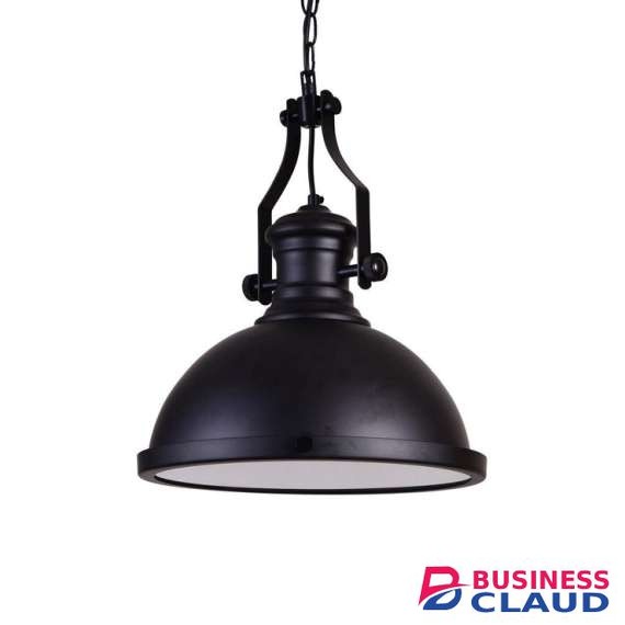 Tronic PL 0913-01 Elegant Industrial Black Pendant