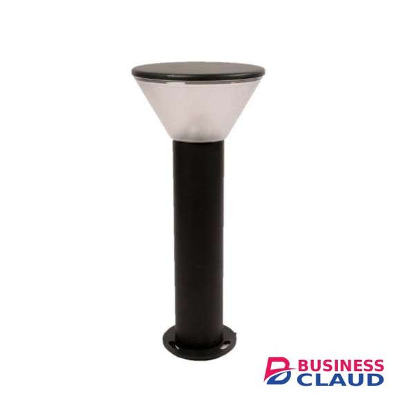 Tronic LL 7362-65-BK Black Cone-Shaped Garden Bollard Light