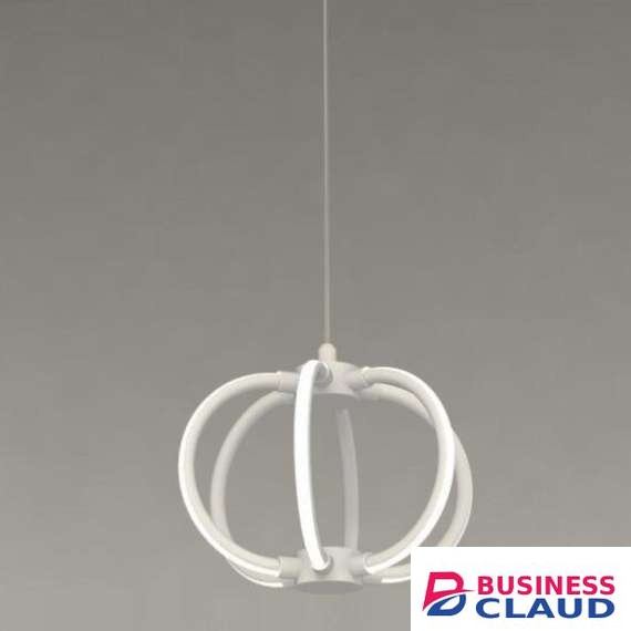 Tronic WH 9026-MD01E-DL Stylish Ring Loop LED Pendant Light