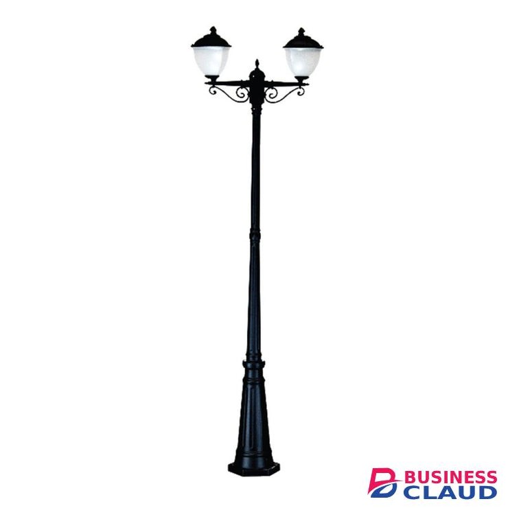 Tronic LL 522P-21-BK 2 Headed 2 Metres LED Pole Light
