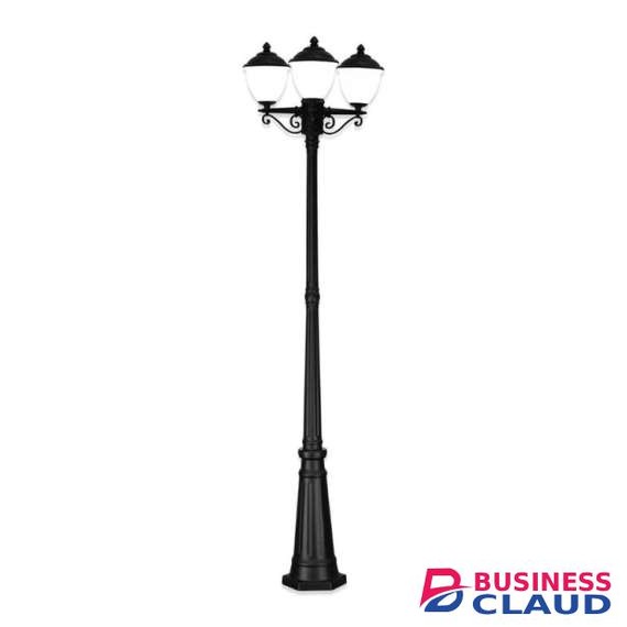 Tronic LL 532P-21-BK 3 Headed 2 Metres LED Pole Light