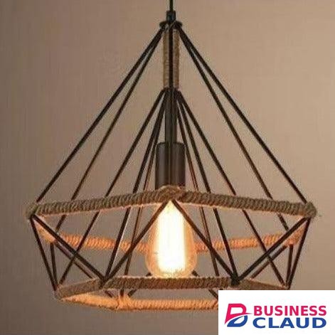 Tronic 7160-05-BK Big Pyramid Cage Pendant