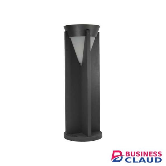 Tronic LL 4001-17-GY Black Garden Bollard Light