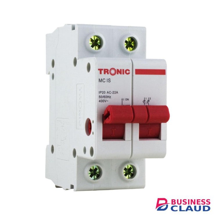 Tronic MC IS2P-40 40A Double Pole Isolator