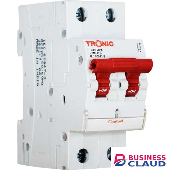 Tronic MC IS02-63 63Amps Double Pole Isolator