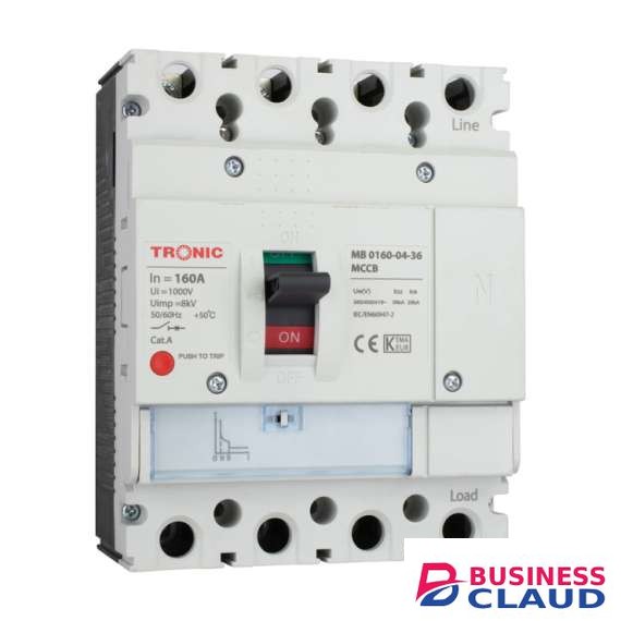Tronic SGM6 160A 4P 36KA 160L MCCB Breaker