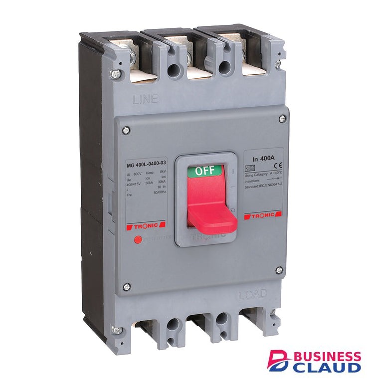 Tronic MG 400L-0400-03 3 Pole 400A MG Range Mccb