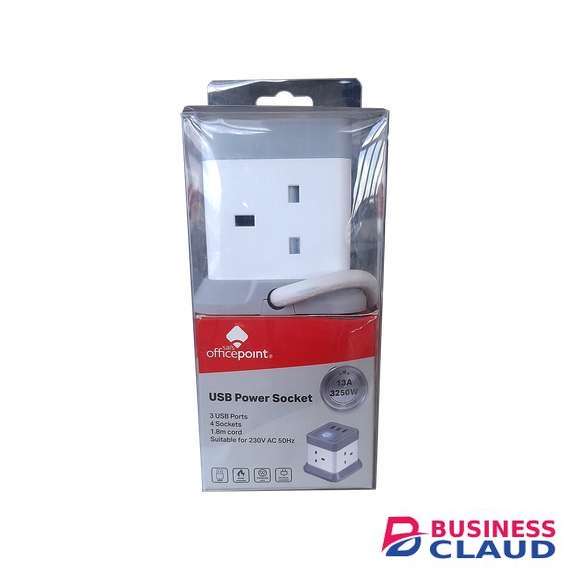 Officepoint URB-8K 3 USB Extension Socket