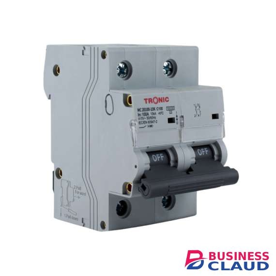 Tronic MC 20100-10K Double Pole 100A 10Kva MCB