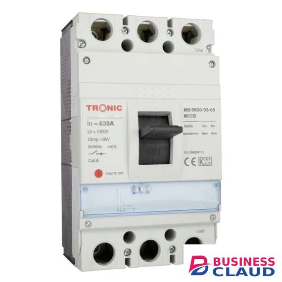 Tronic SGM6 630A 3P 65KA 630M MCCB Breaker