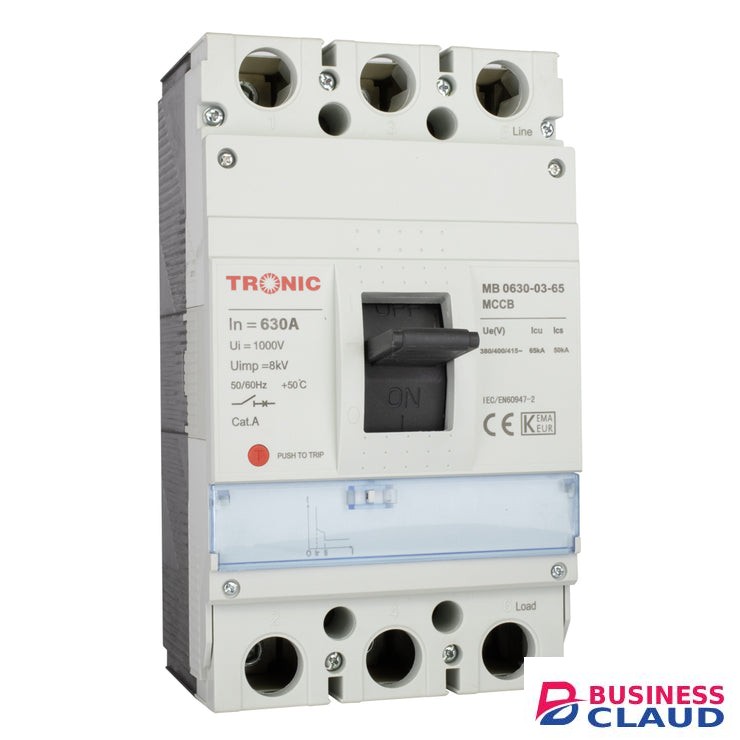 Tronic SGM6 630A 3P 65KA 630M MCCB Breaker