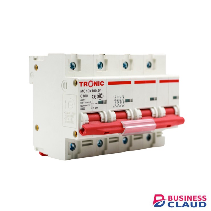 Tronic MC 10K100-04 4Pole 100A Mcb