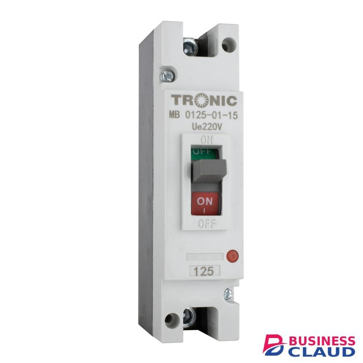 Tronic MB 0125-01-15 SGM6 125A SP 15KA 125L MCCB Breaker