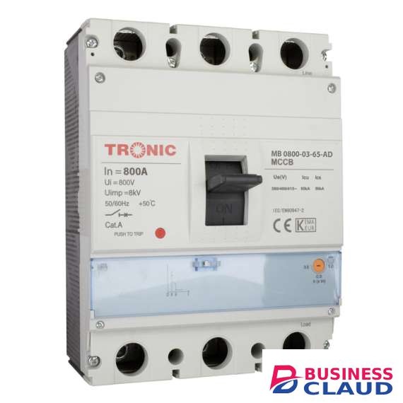 Tronic MB 0800-03-65-AD MCCB Breaker