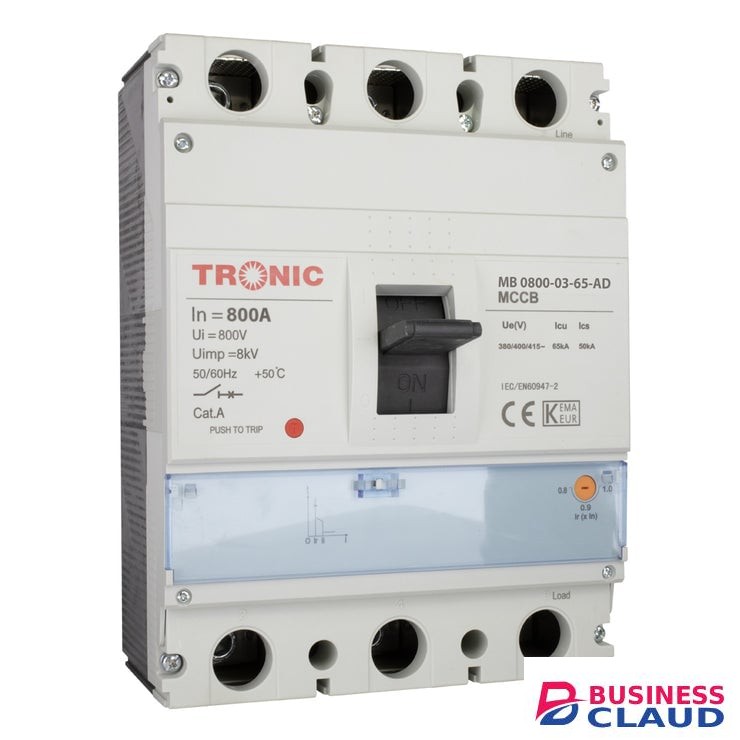 Tronic MB 0800-03-65-AD MCCB Breaker
