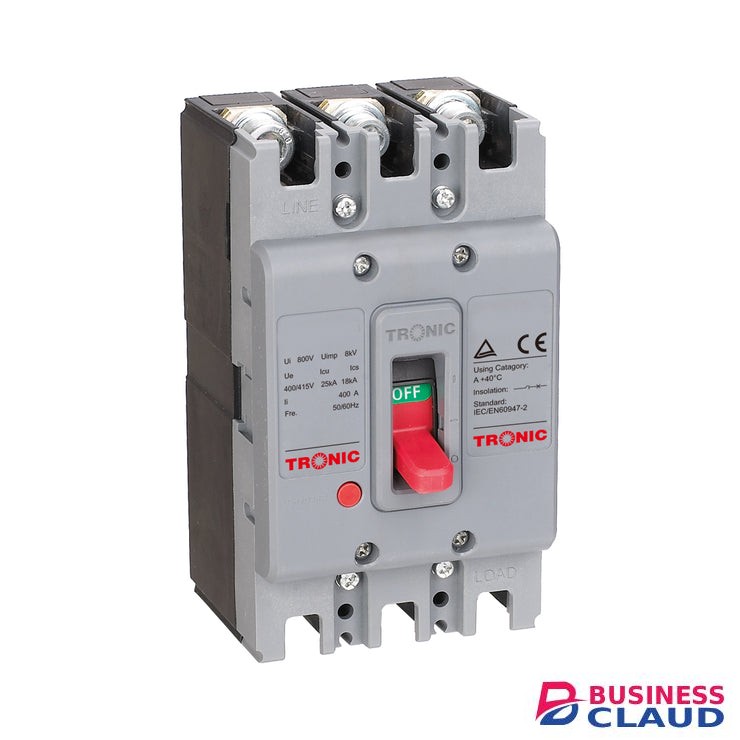 Tronic MG 400L-0315-03 Mccb 3 Pole 315A MG Range
