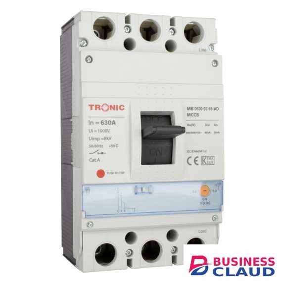 Tronic MB 0630-03-65-AD Adjustable Type MCCB Breaker