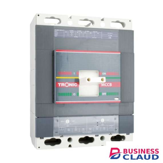 Tronic TM 0800N-0800-03 800 Amps 3 Pole Adjustable MCCB