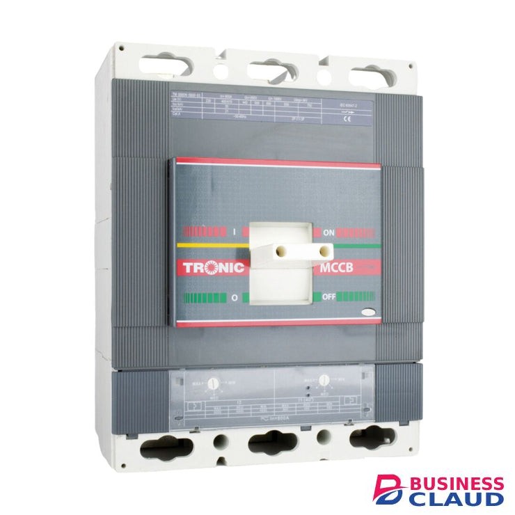 Tronic TM 0800N-0800-03 800 Amps 3 Pole Adjustable MCCB