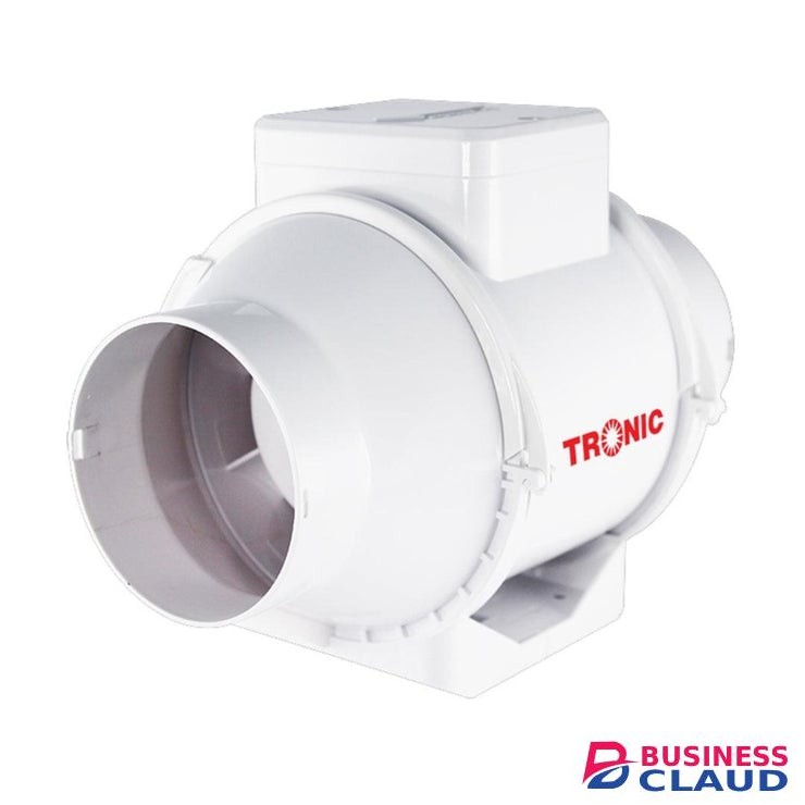 Tronic VF IL04 100mm In-Line Duct Exhaust Fan