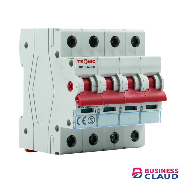 Tronic MC IS04-100 4 Pole 125Amps Isolator