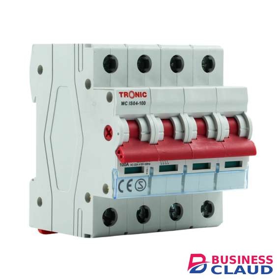 Tronic MC IS04-100 4 Pole 125Amps Isolator
