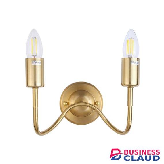 Tronic PL 1101-02-BR Iron Wall Lamp Bronze 2XE27 BR