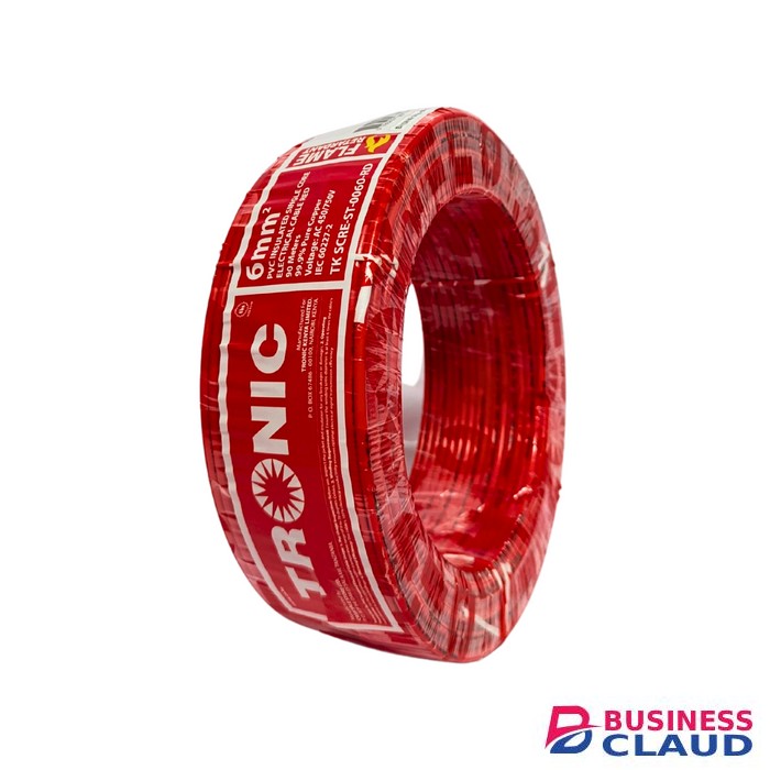 Tronic TK SCRE-ST-0060-RD 6.0mm Red Single Core Cable