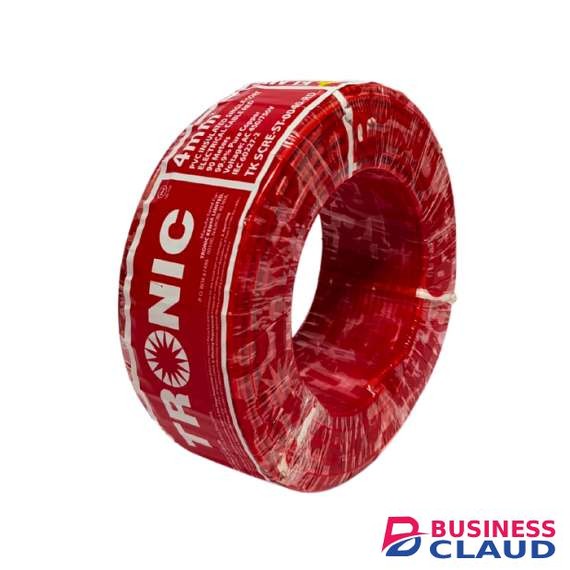 Tronic TK SCRE-ST-0040-RD 4.0mm Red Stranded Single Core Cable