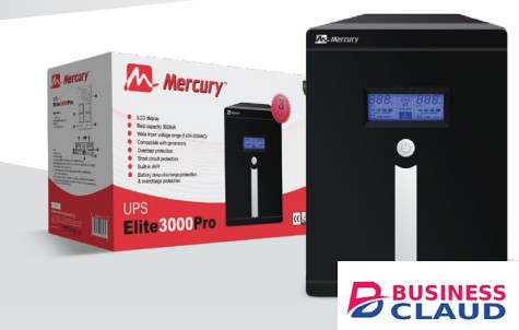 Mercury Elite 3000U SMART Offline UK Plug 3000VA/1800W UPS