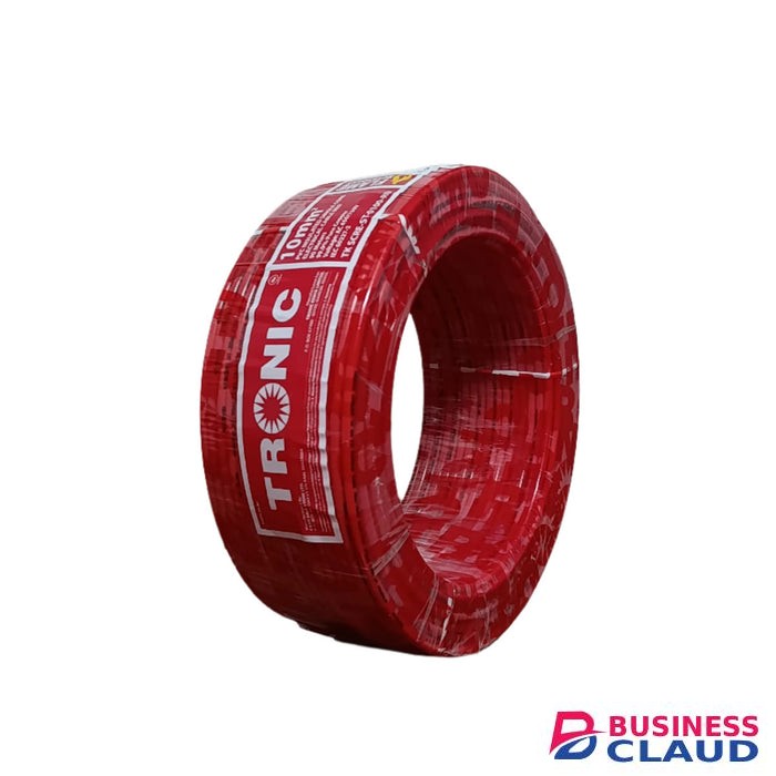 Tronic TK SCRE-ST-0100-RD Stranded 10mm Red Single Core Cable