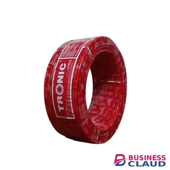 Tronic TK SCRE-ST-0100-RD Stranded 10mm Red Single Core Cable