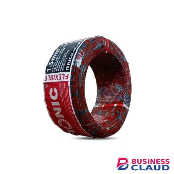 Tronic TK FLEX-01-0015-BK 1.5mm Black Single Core Flexible Cable