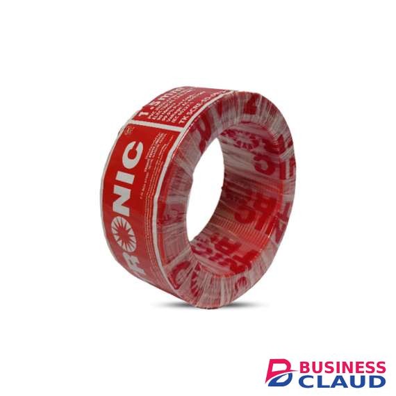 Tronic TK SCRE-SD-0015-RD 1.5mm Red Single Core Solid Cable
