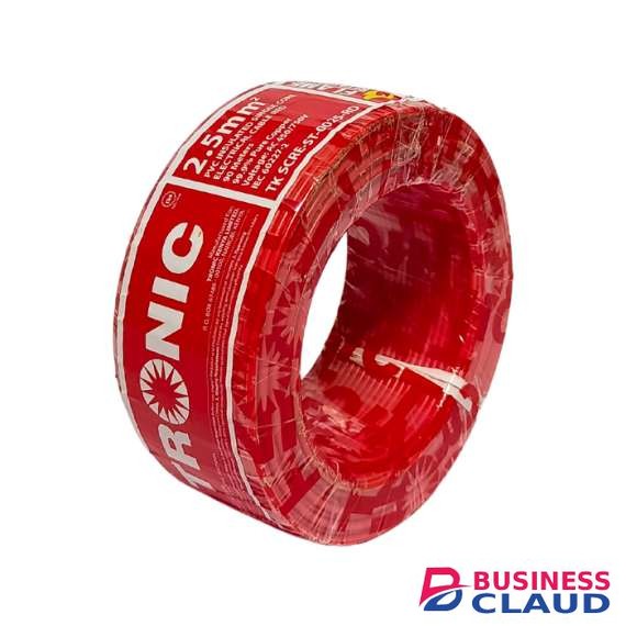 Tronic TK SCRE-ST-0025-RD Stranded 2.5mm Red Single Core Cable