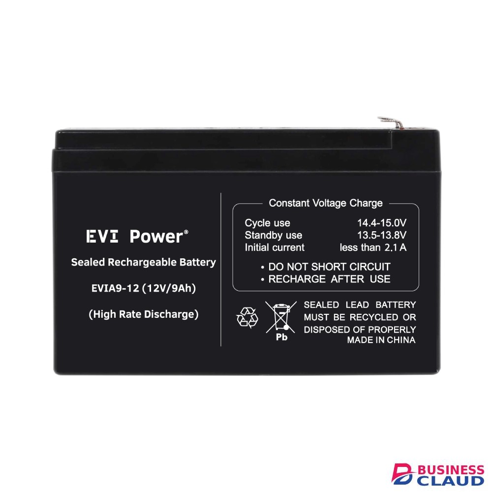 Evi 12v 9ah Lead Acid Ups Battery