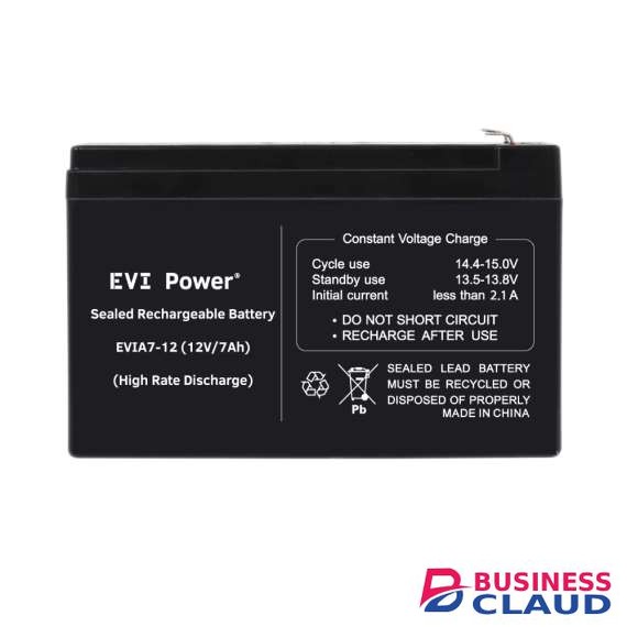 Evi 12v 7ah Lead Acid Ups Battery