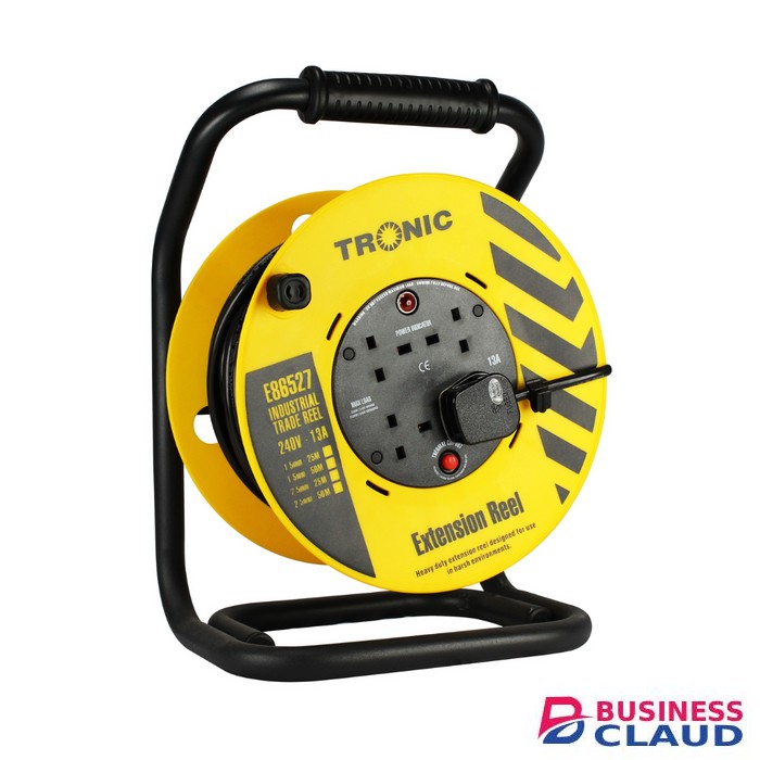 Tronic AET50253N 50 Meter 2.5mm 3 Core Extension Reel