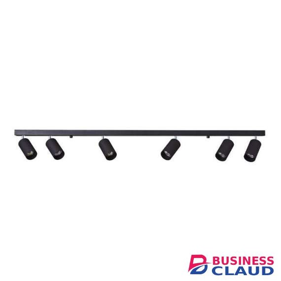 Tronic Spotlight Six Light Black Bar